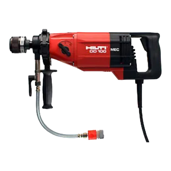 Hilti DD100-B Bedienungsanleitung
