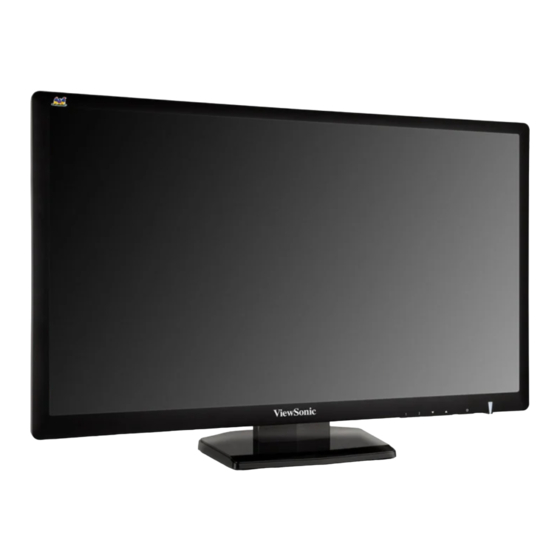 ViewSonic VX2703mh-LED Bedienungsanleitung