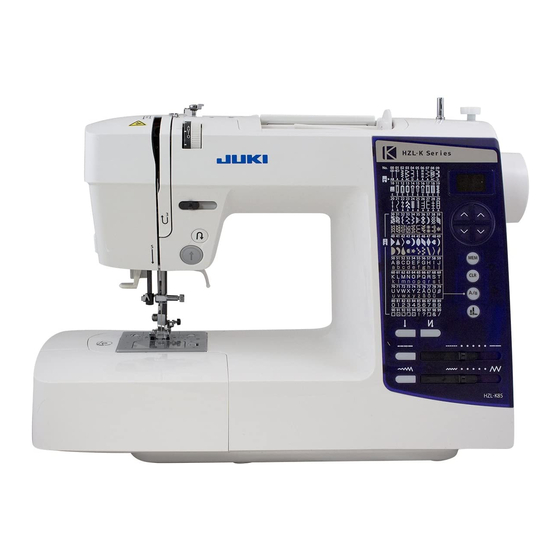 JUKI HZL-K85 Bedienungsanleitung