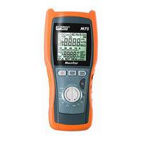 HT Instruments Multitest M75 Bedienungsanleitung