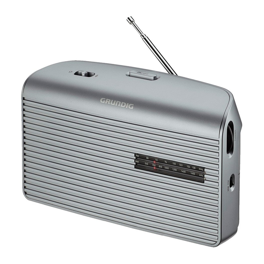 Grundig Music 60 Bedienungsanleitung