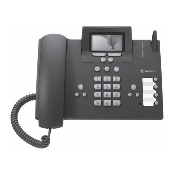Swisscom Aton CLT402 ISDN Bedienungsanleitung