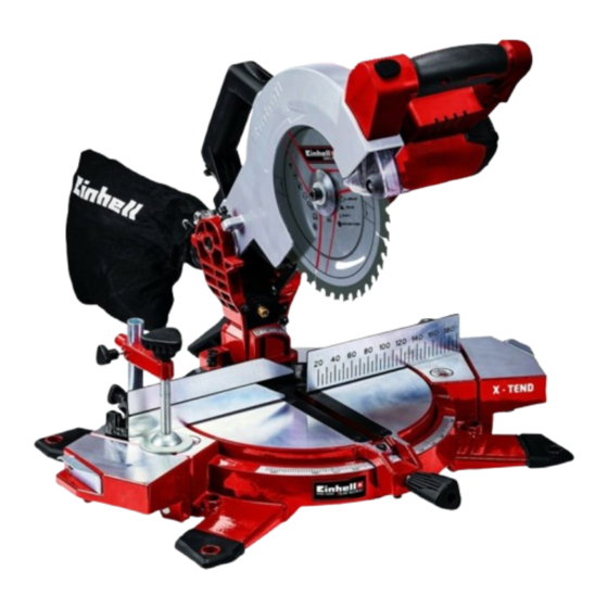 EINHELL TE-MS 18/210 Li - Solo Originalbetriebsanleitung