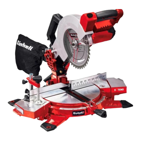EINHELL TE-MS 18/210 Li - Solo Originalbetriebsanleitung