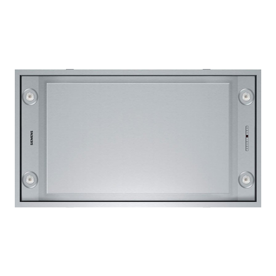 Siemens LF259RB51 Montageanleitung Und Gebrauchsanleitung