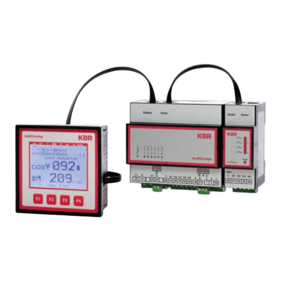 KBR multicomp D6 6 Serie Bedienungsanleitung, Technische Parameter