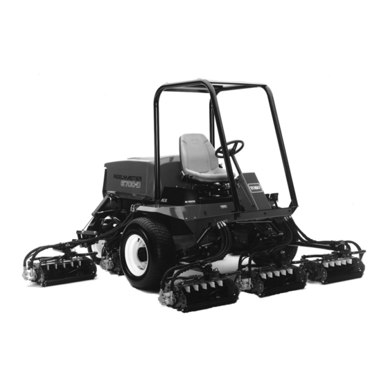 Toro Reelmaster 6700-D Bedienungsanleitung