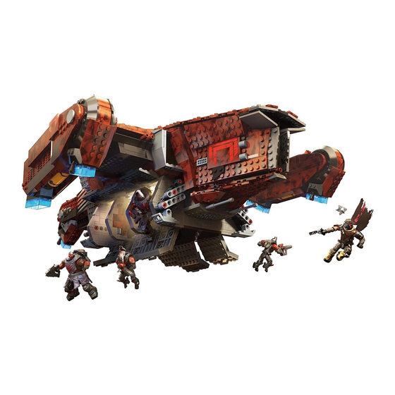 Mega Construx Cabal Harvester Dropship FFB61 Bedienungsanleitung