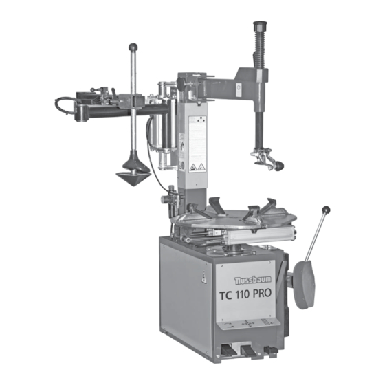 Nussbaum TC 110 PRO Betriebsanleitung