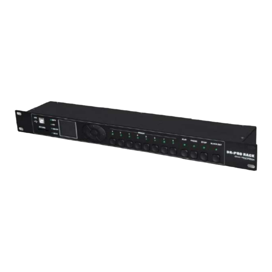 Botex DR-Pro Rack Bedienungsanleitung