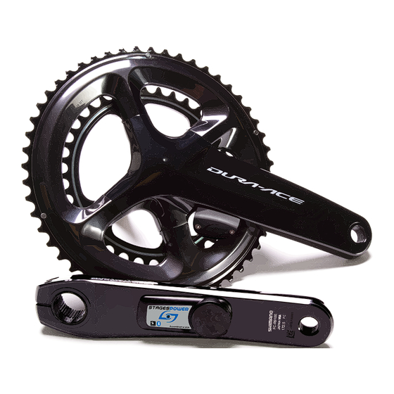 Stages cycling Powermeter Bedienungsanleitung