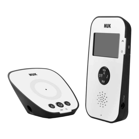 NUK Eco Control Audio 530D+ Bedienungsanleitung
