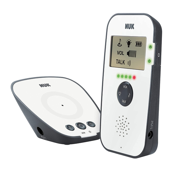 NUK Eco Control Audio 530D Bedienungsanleitung