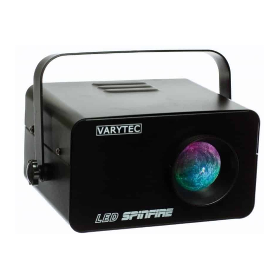 Varytec LED SPINFIRE Bedienungsanleitung