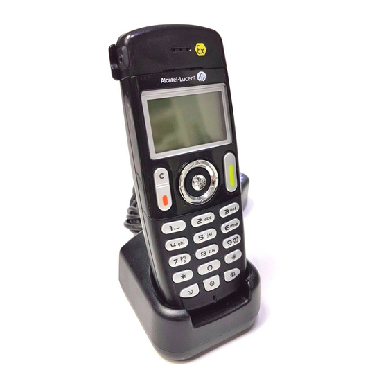 Alcatel-Lucent 400 DECT Handset Bedienungsanleitung