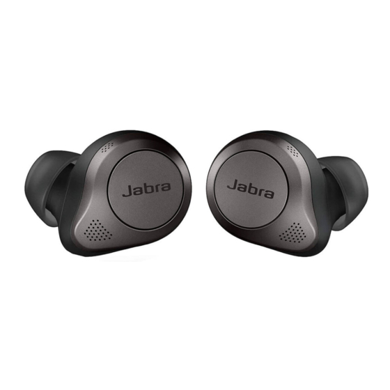Jabra Elite 85t Kurzanleitung