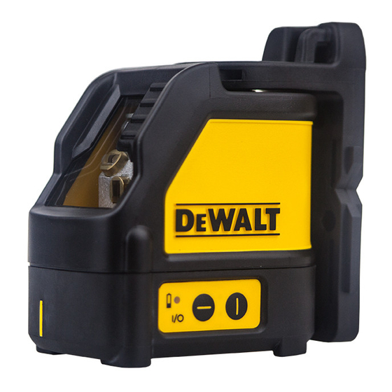 DeWalt DW087K Anleitung