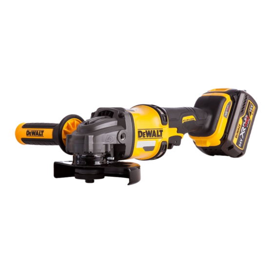 DeWalt DCG414 Übersetzt Von Den Originalanweisungen