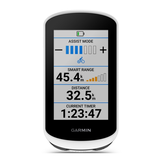 Garmin Edge Explore 2 Schnellstartanleitung