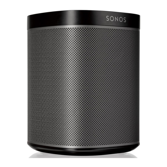 Sonos PLAY:1 Produkthandbuch
