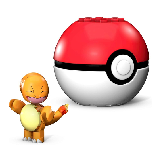 Mega Construx Pokemon wonder builders Charmander Bedienungsanleitung