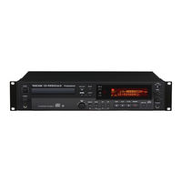 Tascam CD-RW900 Benutzerhandbuch