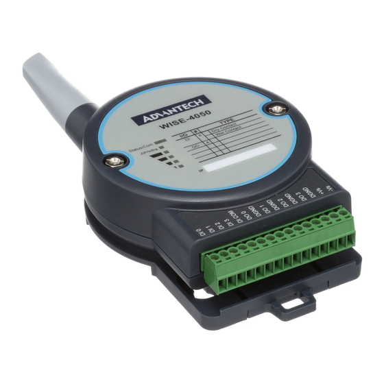 Advantech WISE-4050 Installationsanleitung