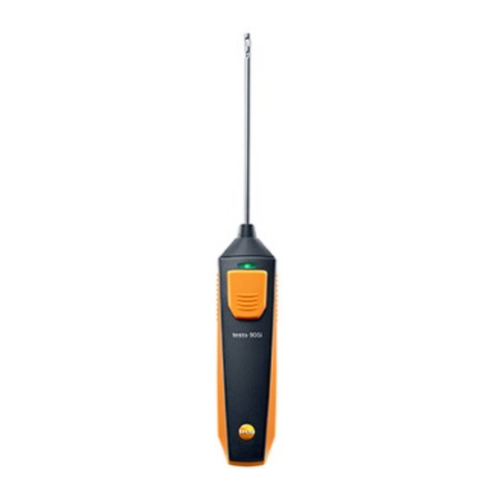 testo 905i Bedienungsanleitung