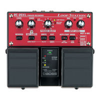 Boss Loop Station RC-20XL Bedienungsanleitung