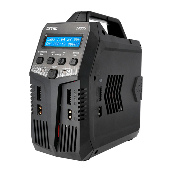 Skyrc T400Q Schnellstartanleitung