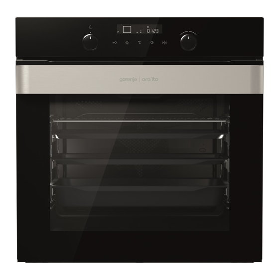 Gorenje Ora'ito BOP747ORAB Handbücher