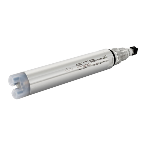 Endress+Hauser Turbimax CUS50D Betriebsanleitung
