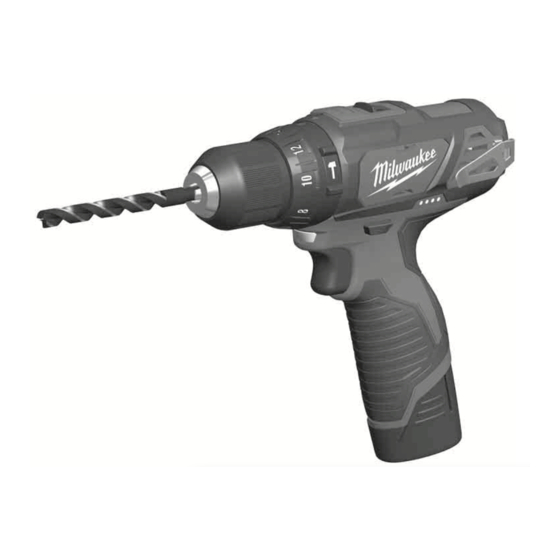 Milwaukee M12 BPD Originalbetriebsanleitung