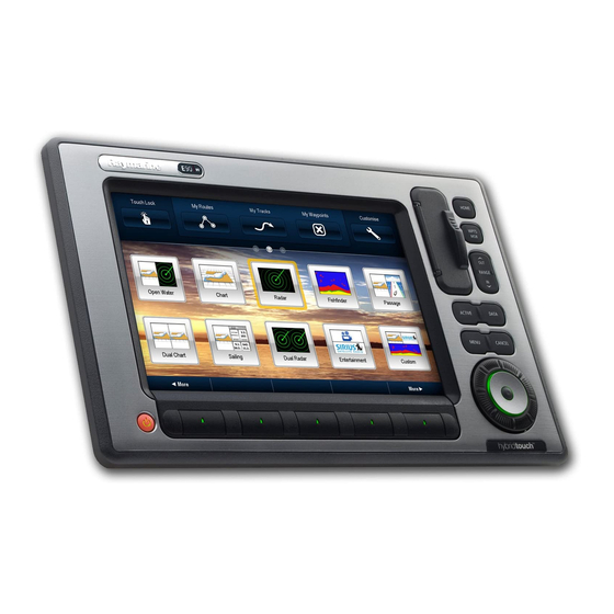 Raymarine E90W Kurzreferenz