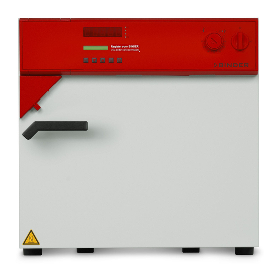 Binder FP 53 Betriebsanleitung