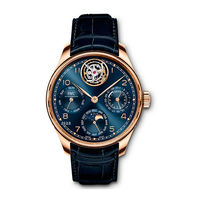 iwc PORTUGIESER PERPETUAL CALENDAR TOURBILLON Bedienungsanleitung
