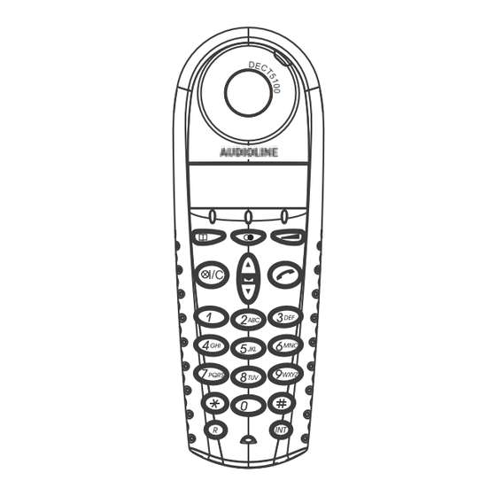 AUDIOLINE DECT5100 Inbetriebnahme