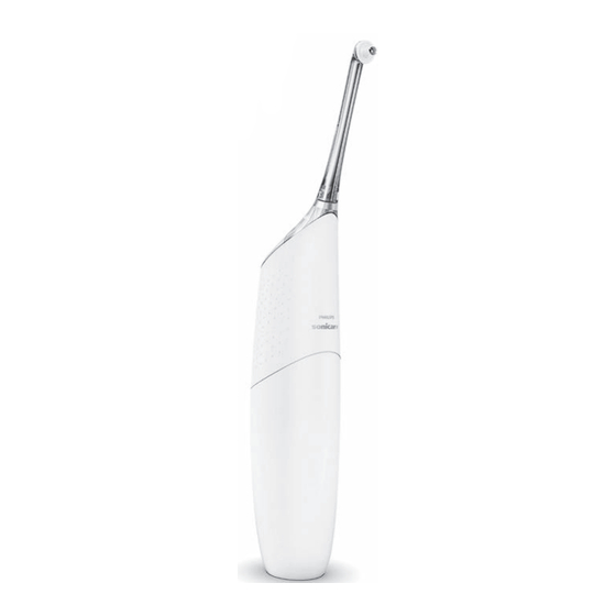 Philips AirFloss Ultra Bedienungsanleitung