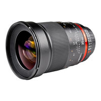 Walimex Pro 35-1,4 Gebrauchsanleitung