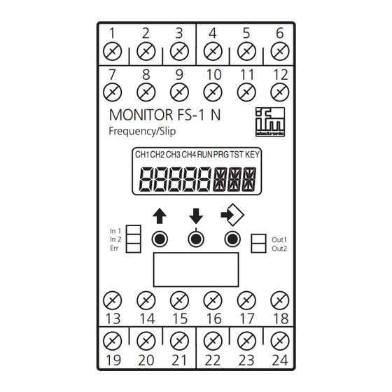 IFM Electronic ecomat 200 FS-1 Betriebsanleitung