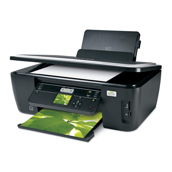 Lexmark Intuition S500 Series Anleitung