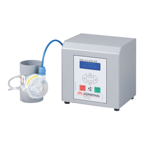 DÜPERTHAL HNA-18 II ATEX N Bedienungsanleitung
