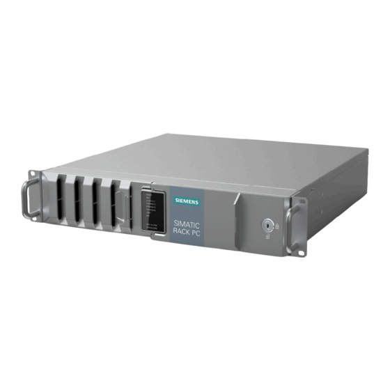Siemens SIMATIC IPC647E Betriebsanleitung