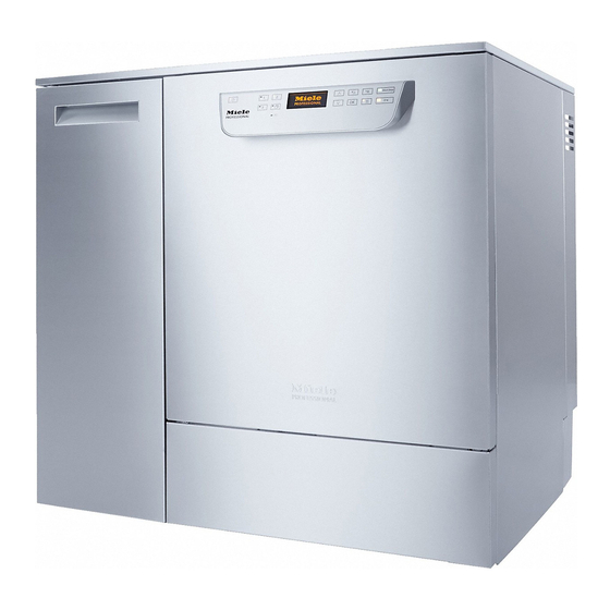 Miele PG 8583 CD Gebrauchsanweisung