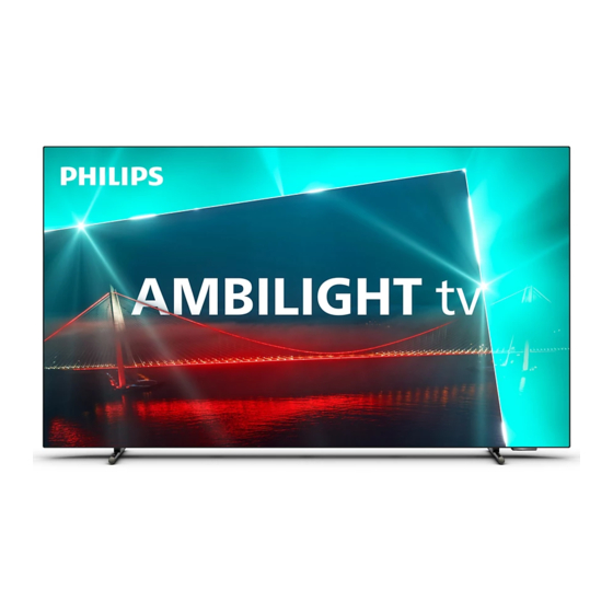 Philips 55OLED708/12 Kurzanleitung