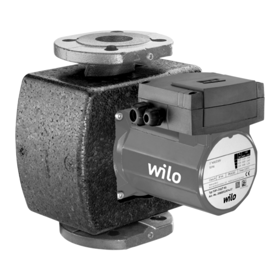 Wilo TOP-Z Einbau- Und Betriebsanleitung