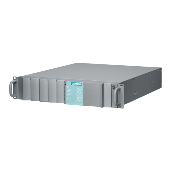 Siemens IPC647D Betriebsanleitung