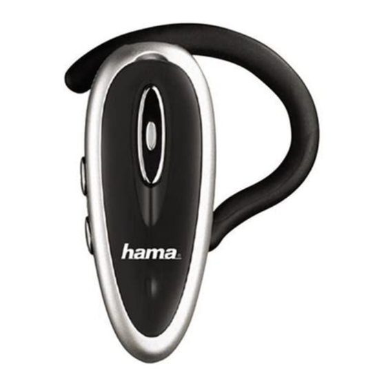 Hama BTH-170 Bedienungsanleitung