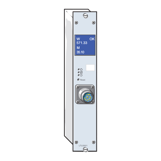 Bosch REXROTH LTU350/1 Handbuch