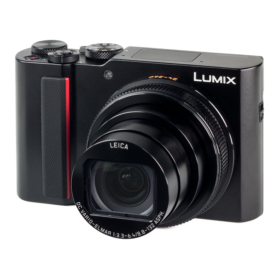 Panasonic Lumix DC-TZ200 Bedienungsanleitung Für Erweiterte Funktionen